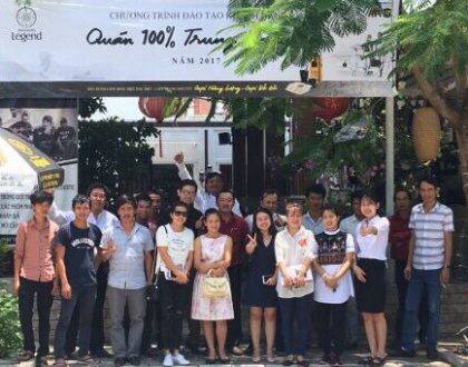 150 thành viên quán Gia đình Trung Nguyên tại Miền Trung hào hứng tham gia chương trình đào tạo