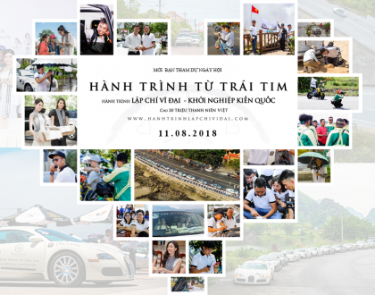 Thư mời tham gia Ngày Hội Hành trình Từ Trái Tim ngày 11/08/2018