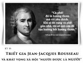 Article 18: Philosopher Jean-Jacques Rousseau and the social aspiration "people should be Human"