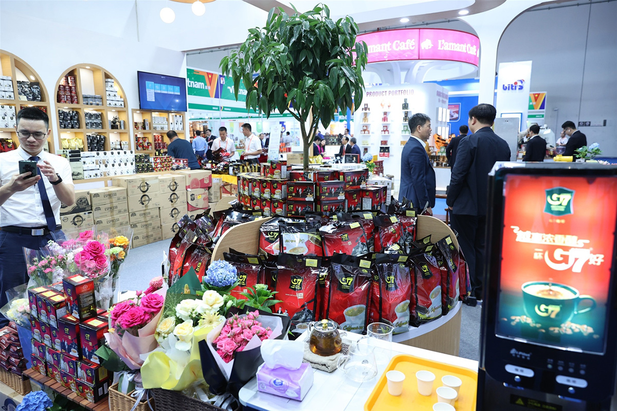 Thương hiệu cà phê G7 của Trung Nguyên Legend được yêu thích hàng đầu tại Trung Quốc.