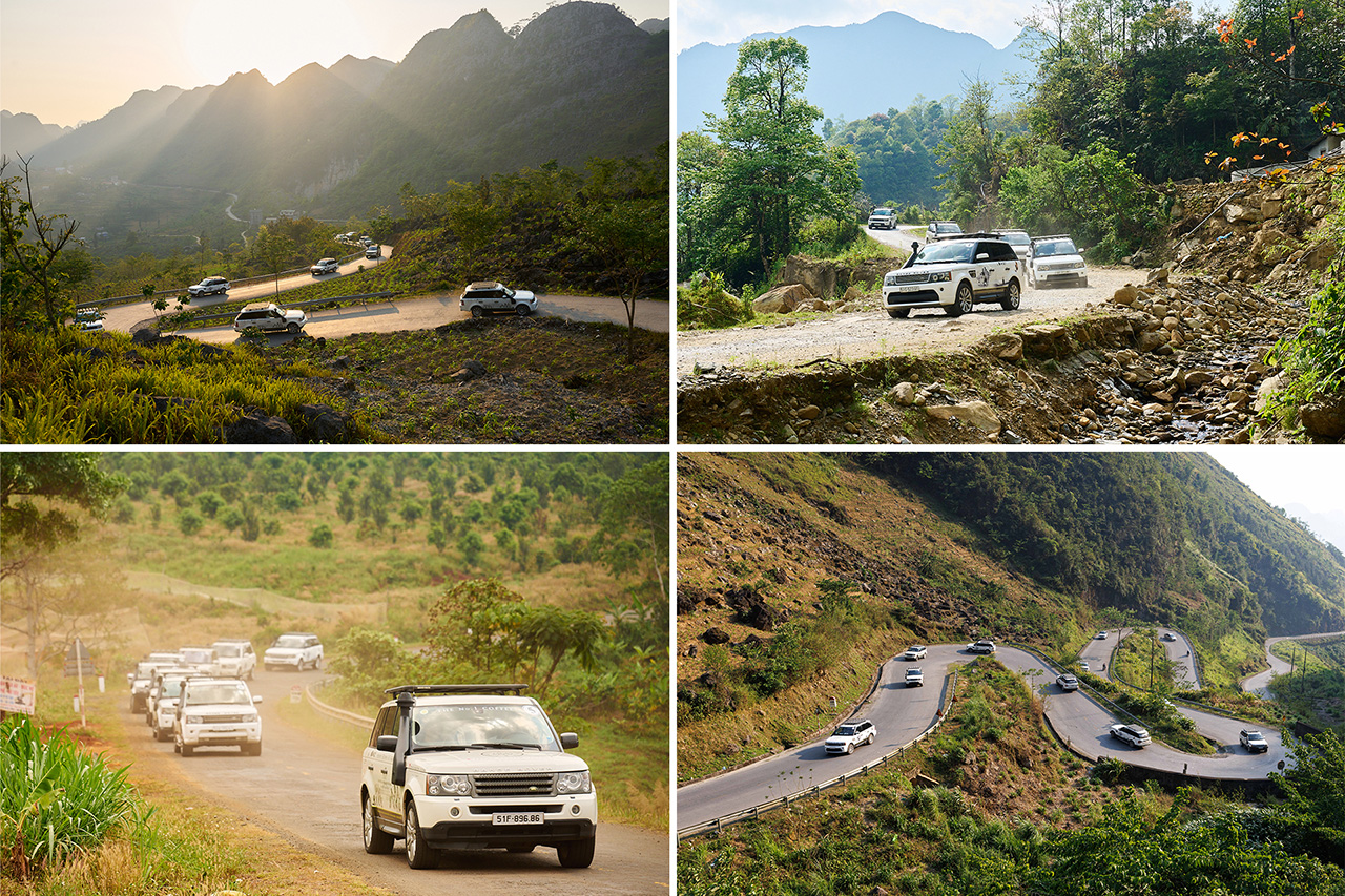 Hành trình Từ Trái Tim vượt qua nắng gió và địa hình đồi núi phức tạp, hiểm trở với dốc cao, vực sâu nối tiếp để đến gần hơn với những người lính biên cương.