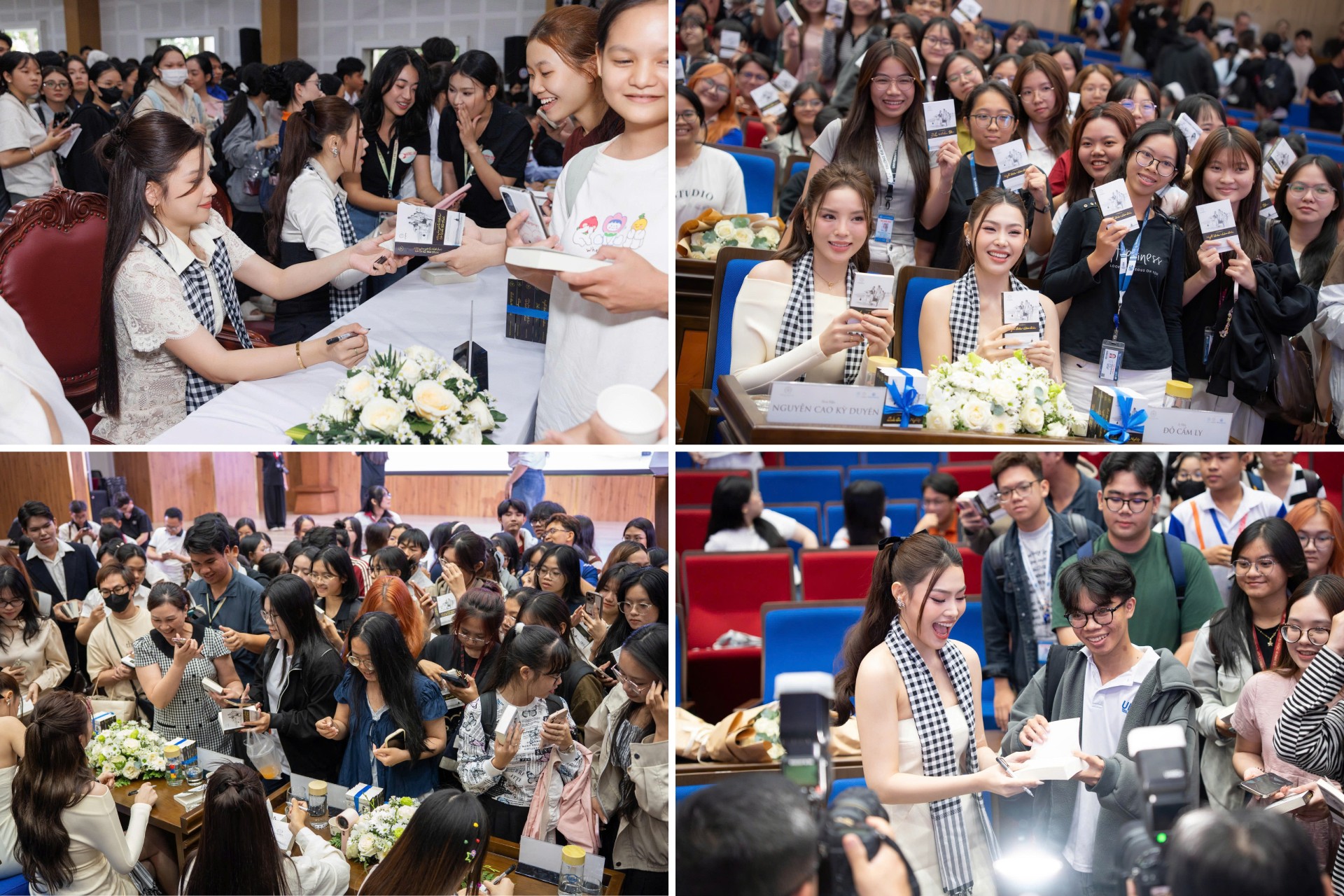 Hành trình Từ Trái Tim từ 24-26/3 đã đi đến 6 trường đại học tại Tp. HCM và trao tặng hàng nghìn đầu sách quý đến các bạn sinh viên.