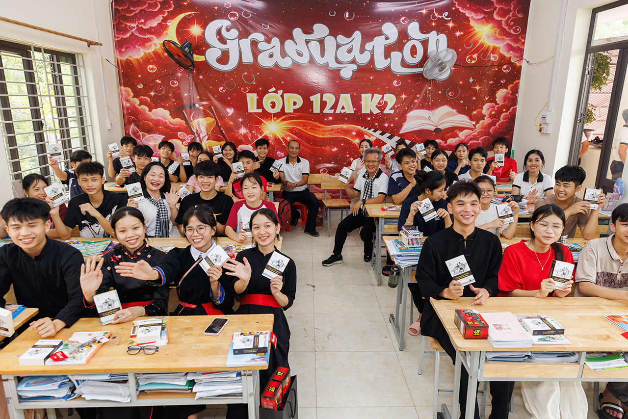 Hành trình Từ Trái Tim mang đến nguồn động viên tinh thần thiết thực, giúp các em thêm niềm tin và động lực thắp sáng khát vọng lập thân khởi nghiệp.