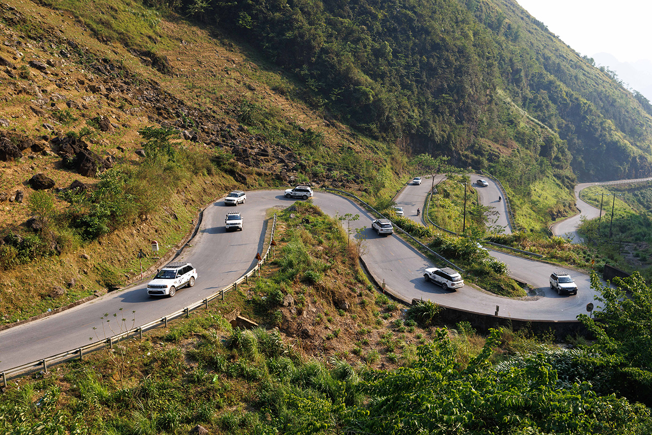 Những cung đường quanh co, hiểm trở không ngăn bước Hành trình Từ Trái Tim đến với vùng cao địa đầu Tổ quốc