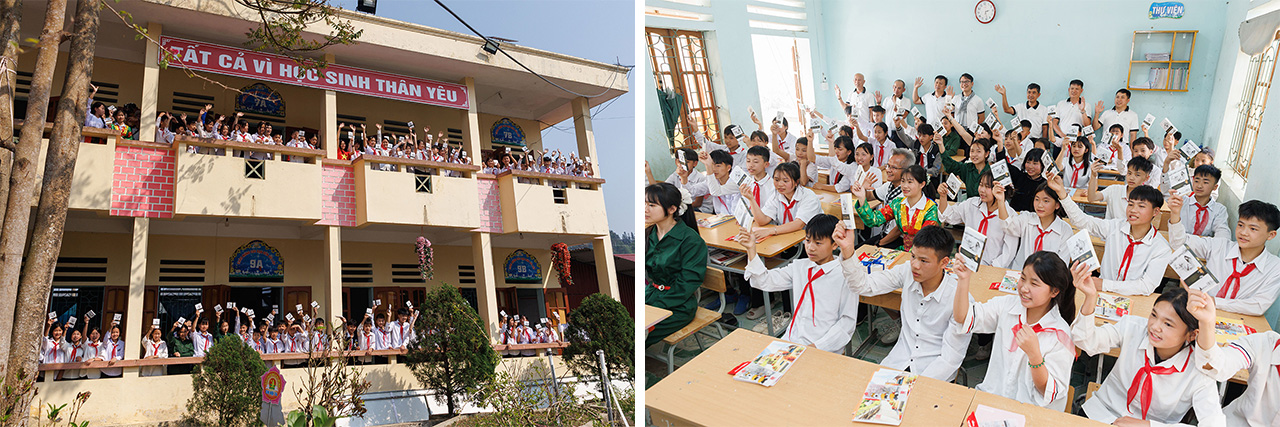Hành trình Từ Trái Tim tiếp tục gieo những hạt mầm tri thức và khát vọng cho thế hệ tương lai nơi vùng cao Hà Giang
