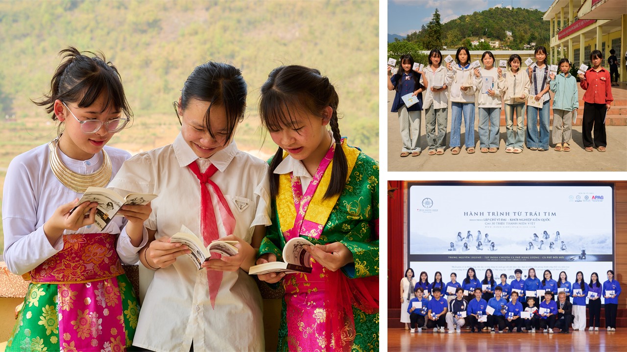 Bên cạnh sách quý, các suất hỗ trợ học tập và những phần quà thiết thực tiếp thêm động lực để học sinh, sinh viên vượt qua hoàn cảnh, kiên trì học tập, vươn lên lập thân, lập nghiệp.