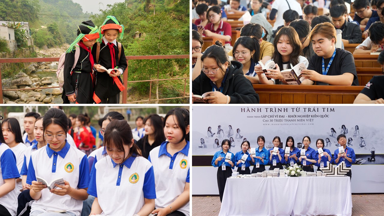Bạn Nhật Đăng – Sinh viên Đại học Khoa học Tự nhiên – Đại học Quốc gia TP.HCM, chia sẻ: “Em rất ấn tượng với những giá trị mà Hành trình Từ Trái Tim mang đến cho các bạn sinh viên khắp đất nước về tinh thần lập chí, khởi nghiệp, kiến quốc. Qua chương trình đã giúp em có thêm những tư duy và định hướng đúng đắn trên con đường phát triển tương lai”.