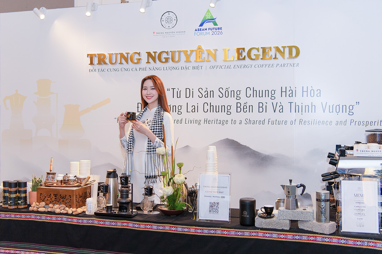 Trung Nguyên Legend tiếp tục lan tỏa văn hóa ngoại giao cà phê trên toàn cầu